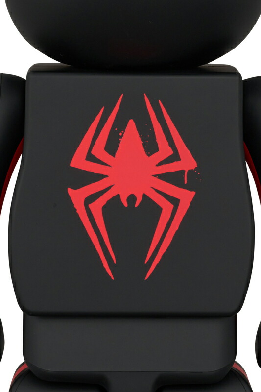 楽天市場】BE@RBRICK SPIDER-MAN (Miles Morales) 400％ : MEDICOM TOY