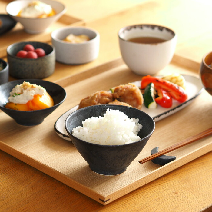 楽天市場】飯高幸作 飯碗 大 刷毛黒 / kousha ceramic works / 茶碗