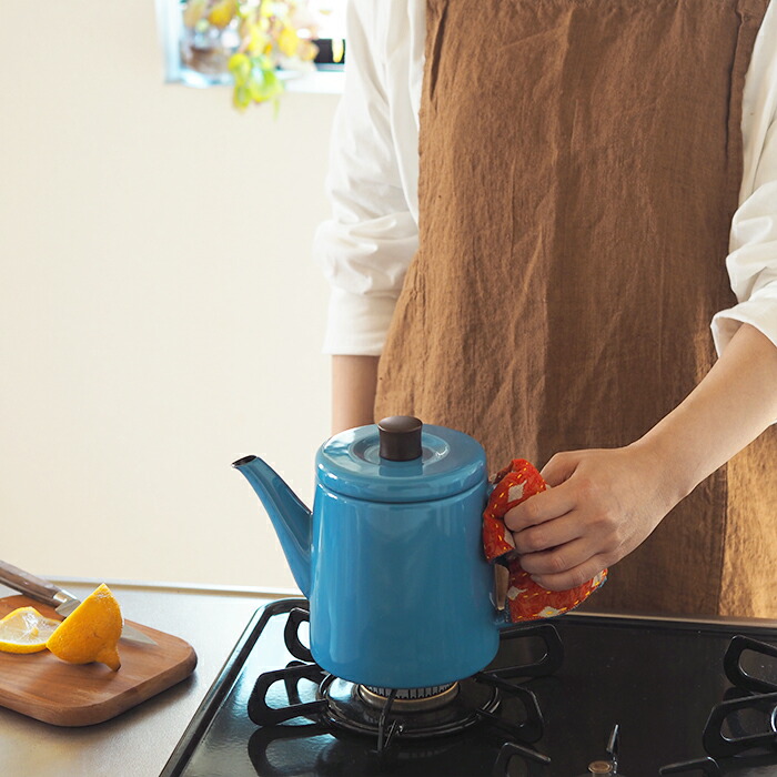 楽天市場】野田琺瑯 ポトル 空 / IH対応 直火 ホーロー ケトル やかん