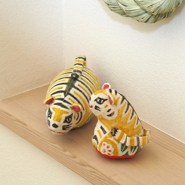 楽天市場】□真工藝 木版手染めぬいぐるみ 干支シリーズ・親子セット