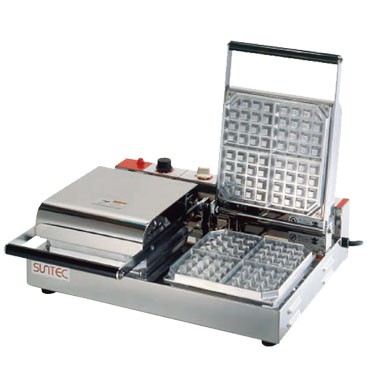 楽天市場】サンテック ベルジャン ワッフルベーカー SBW-200-4 2連式