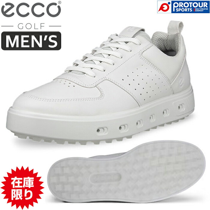 未使用！eccoエコー Tour Hybrid Wingtip ゴルフシューズ白 楽天市場