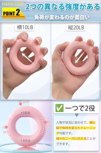 楽天市場】[Fieekty] 握力 トレーニング ハンドグリップ 【2個セット