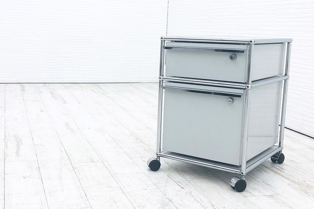 楽天市場】ロールボーイ USMハラー 中古 ハラーシステム 2段ワゴン USM