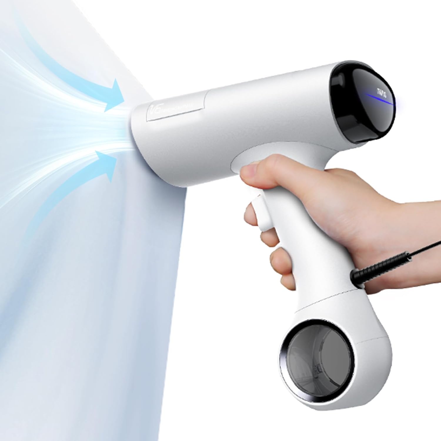 楽天市場】Morus V6 衣類スチーマー スチームアイロン 真空吸着式