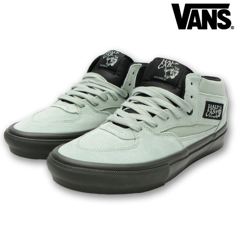 楽天市場】バンズ スニーカー VANS SKATE HALF CAB GRAY OLIVE 正規