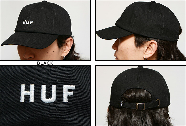 楽天市場】ハフ キャップ HUF SET OG CV 6 PANEL HAT ストラップバック