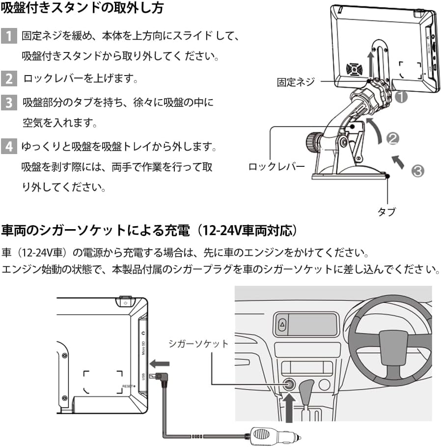 楽天市場】カーナビ【2025年最新地図】7インチ ポータブル カーナビ 8G