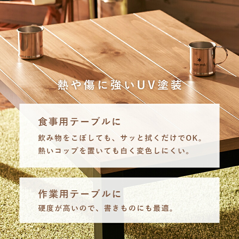 楽天市場】ロッジ風 こたつテーブル 110×65cm【アルク／ポカ】（こたつ