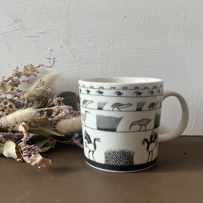 楽天市場】iittala Oiva Toikka バードマグ グレー 50周年記念