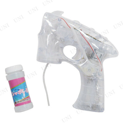 楽天市場】[12個セット] Patymo 光る！LEDバブルガン クリア色(電動