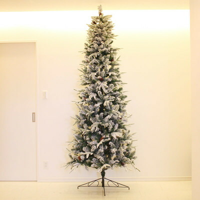 楽天市場】クリスマスツリー 210cmスノーツリー クリスマスツリー