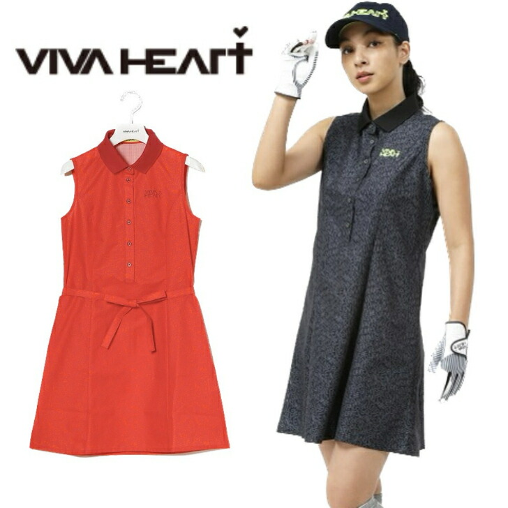 楽天市場】ゴルフウェア ワンピース（ブランドビバハート）（ゴルフ