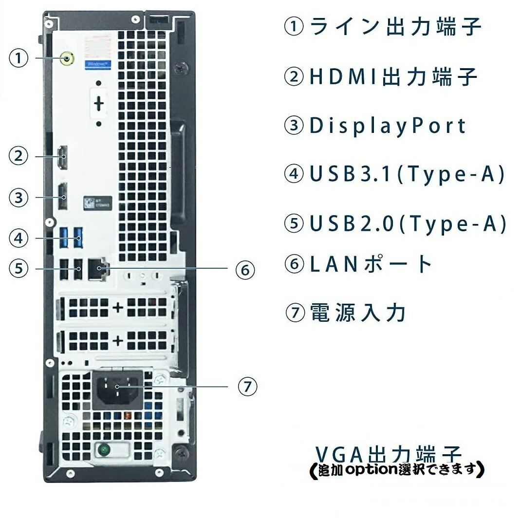 楽天市場】美品 DELL optiplex 7070 3070 SF 9世代 Core i7 9700