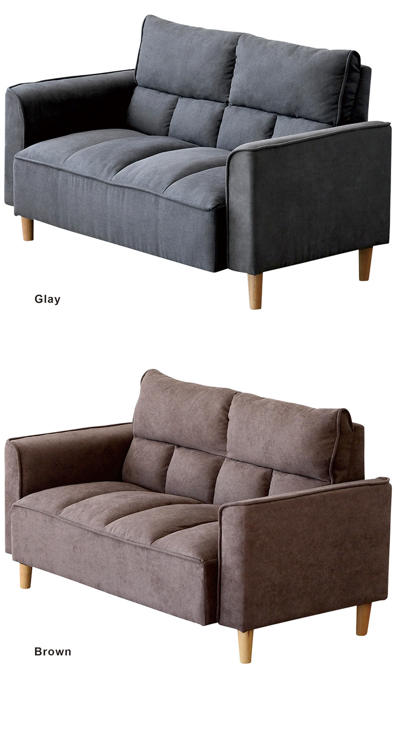 楽天市場】2人掛け ソファー 2人用 脚付き 2人掛けソファ 幅135cm 2way