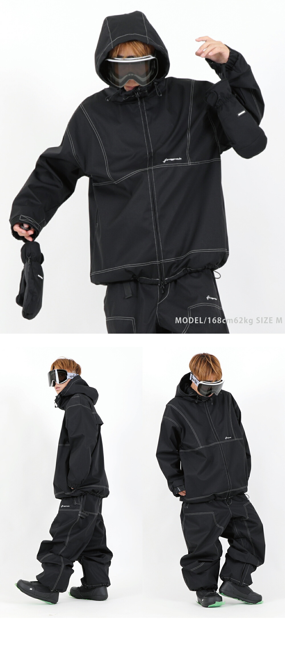 楽天市場】スノーボードウェア メンズ レディース オーバーサイズ