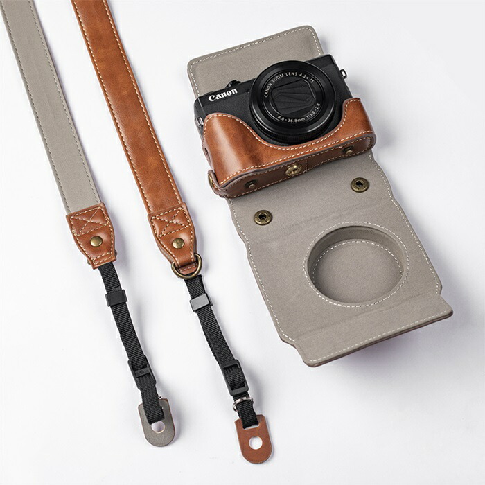 楽天市場】G7X3 カメラケース レザーケース 保護ケース カメラ保護 合