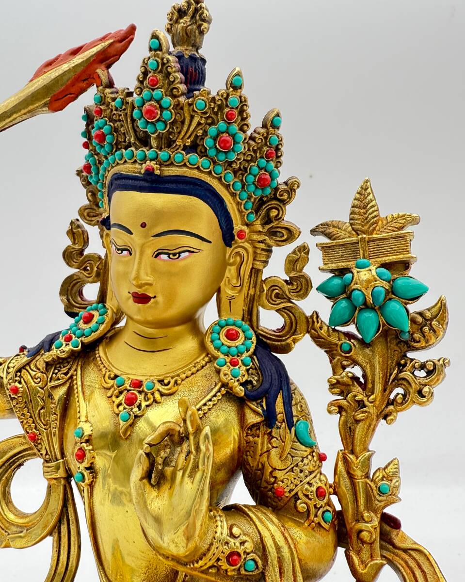 楽天市場】◇文殊菩薩（マンジュシュリー）像◇K : PEMA NIMA
