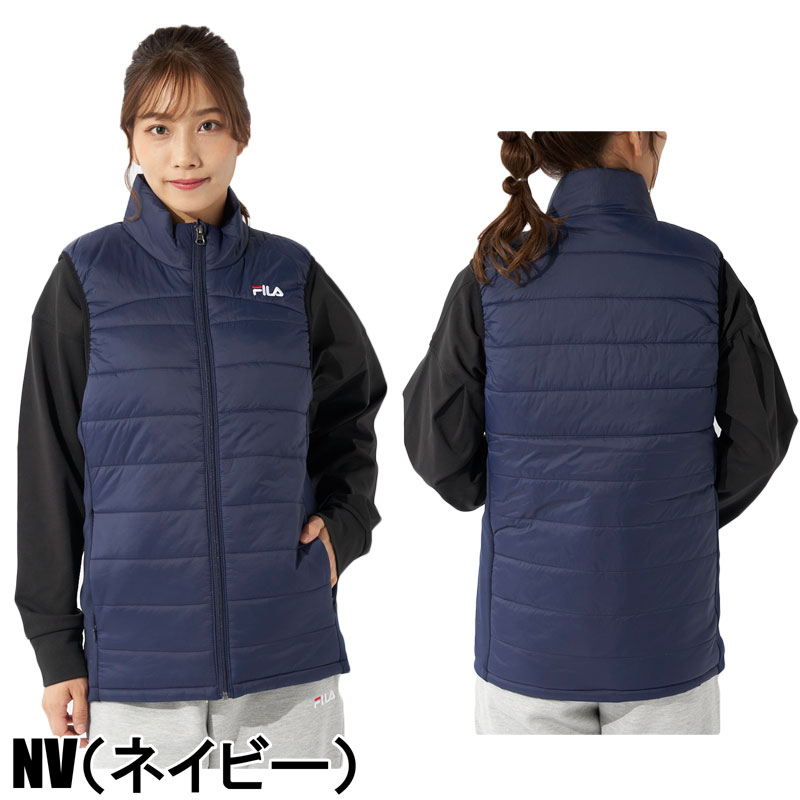 楽天市場】FILA フィラ ユニセックス 電熱ベスト 中綿 441927 アウター