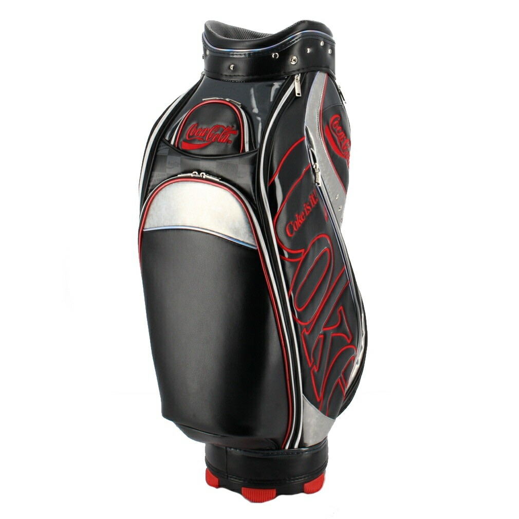 楽天市場】コカ・コーラ Coca-Cola メンズ ゴルフ キャディバッグ CC