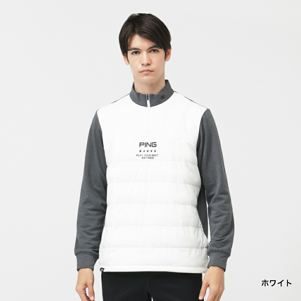 楽天市場】ピン ゴルフウェア 長袖シャツ 秋 冬 24FWエアーフレイク