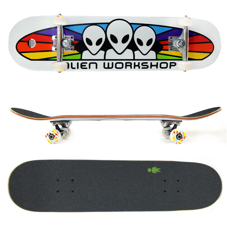 楽天市場】スケボー コンプリート ALIEN WORKSHOP エイリアン ワーク