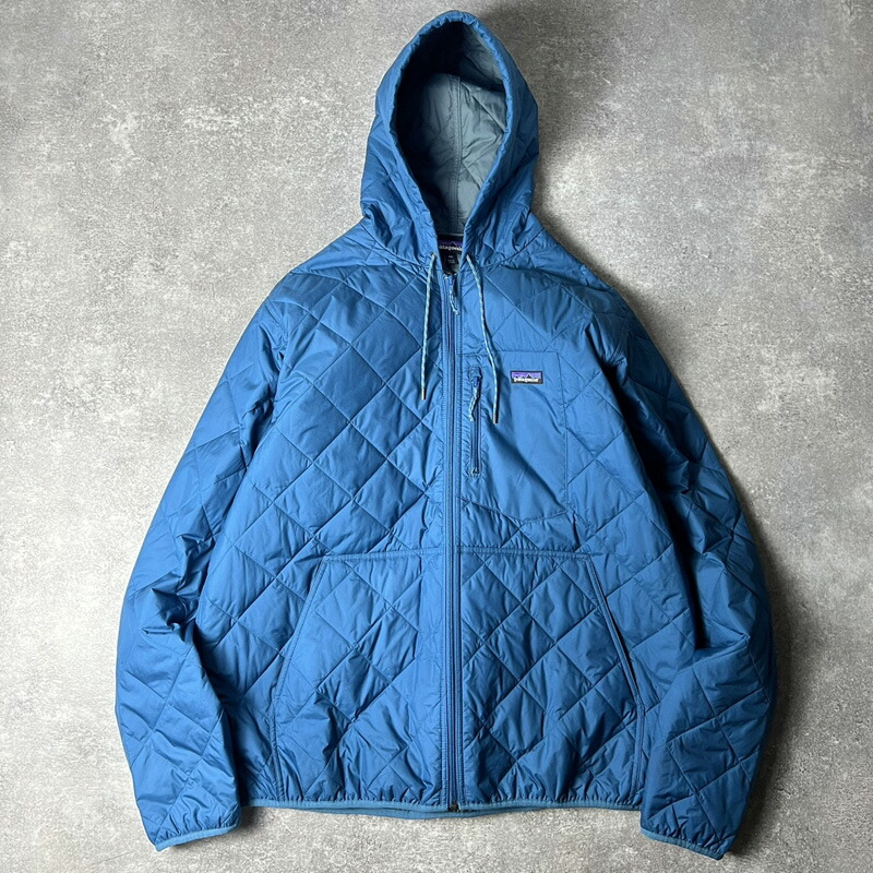 楽天市場】22年製 Patagonia ダイアモンド キルト ボマー フーディ XXL
