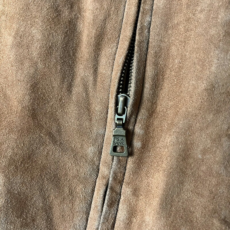 楽天市場】90s Jos.A.Bank サテン ライナー付き 本革 スエード レザー