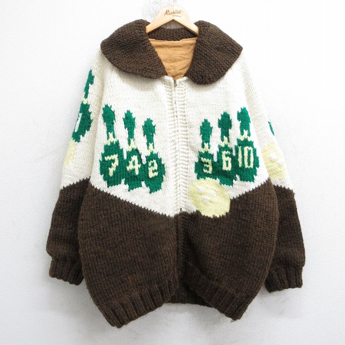 楽天市場】古着 カウチンセーター（ニット・セーター｜トップス