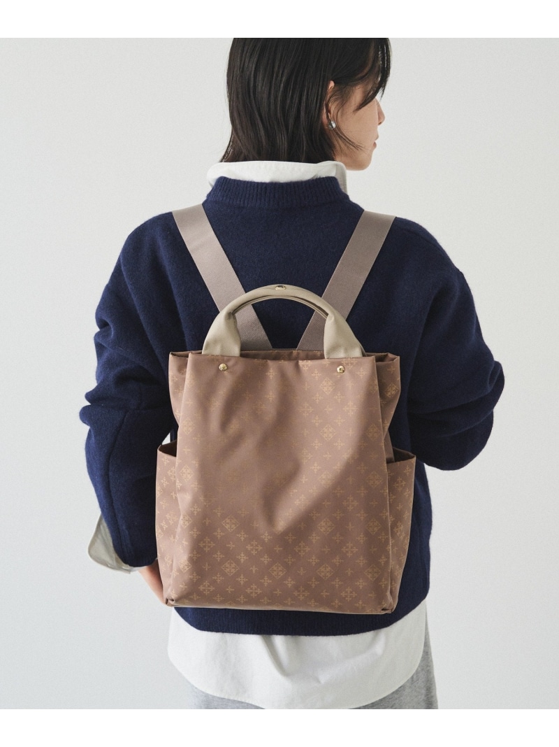 楽天市場】ナイロンジャガード2ハンドルリュックサック russet