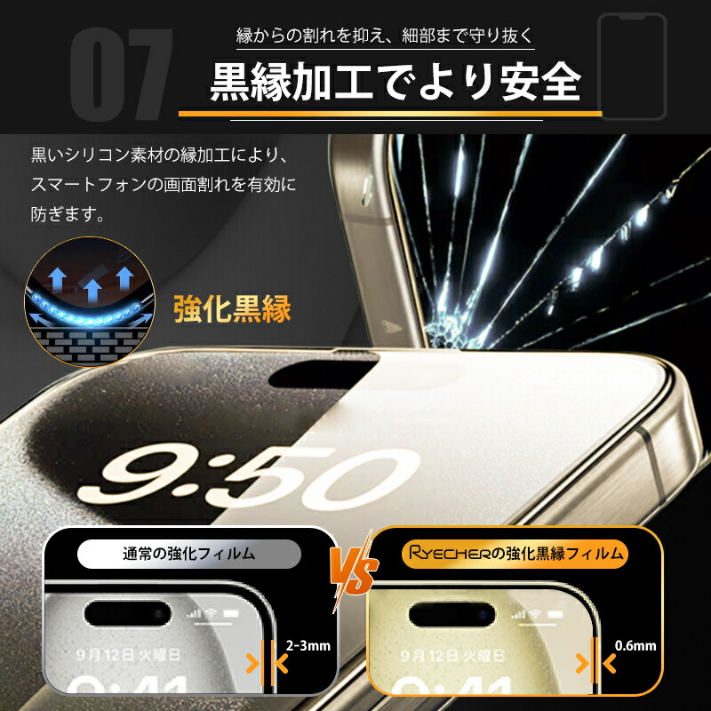楽天市場】【目に優しい・ブルーライトカット】 iPhone13ProMax ガラス