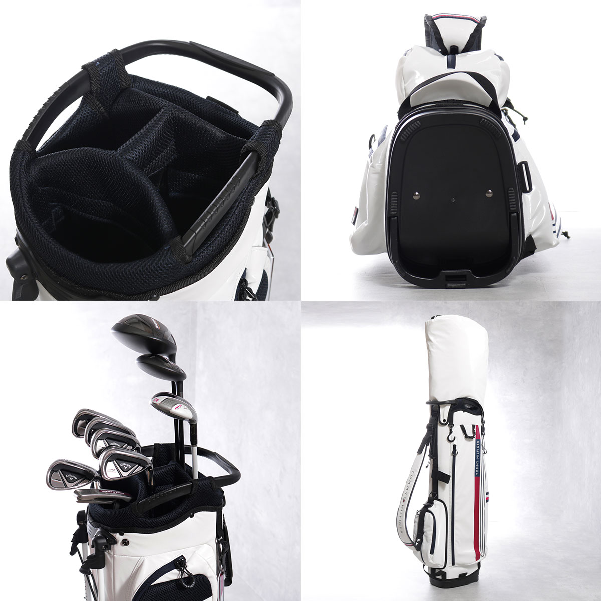 楽天市場】トミーヒルフィガー ゴルフ キャディバッグ スタンド型 9型