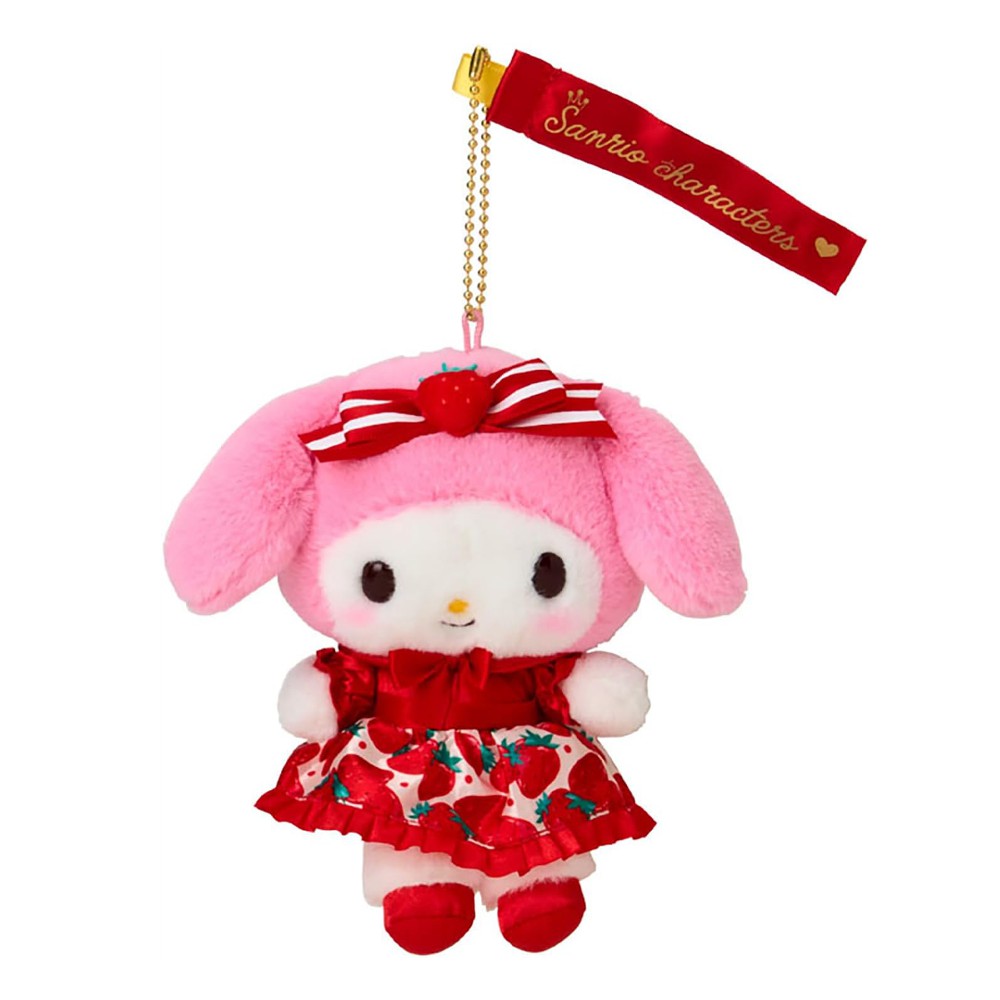 楽天市場】サンリオ マスコットホルダー いちご新聞50周年 ハロー