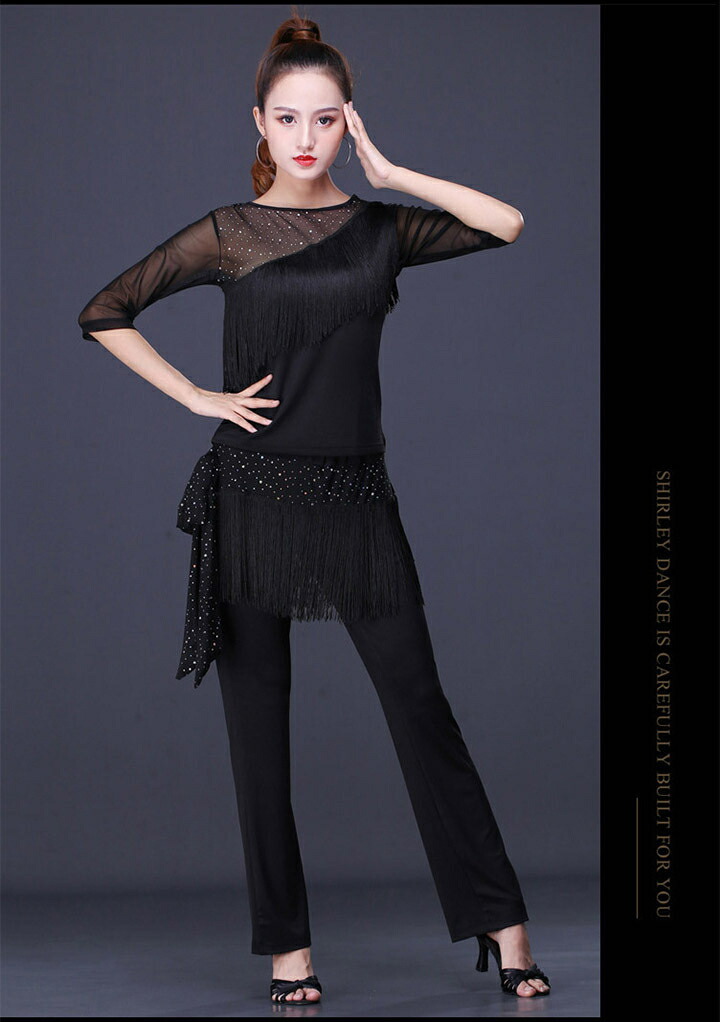 楽天市場】社交ダンス衣装 ラテン チャチャ セットアップ 大人