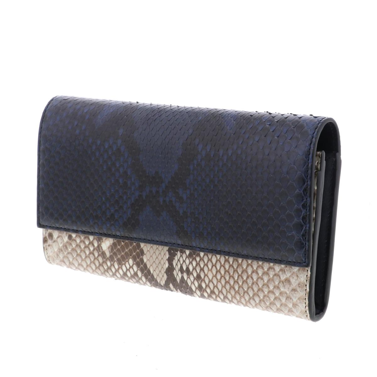 楽天市場】【中古】 GUCCI （グッチ） ｺﾝﾁﾈﾝﾀﾙ ｳｫﾚｯﾄ Python 財布 長