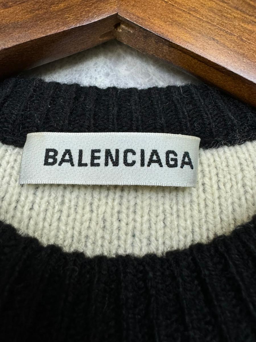 楽天市場】【中古】 BALENCIAGA （バレンシアガ） ロゴ 総柄 ニット