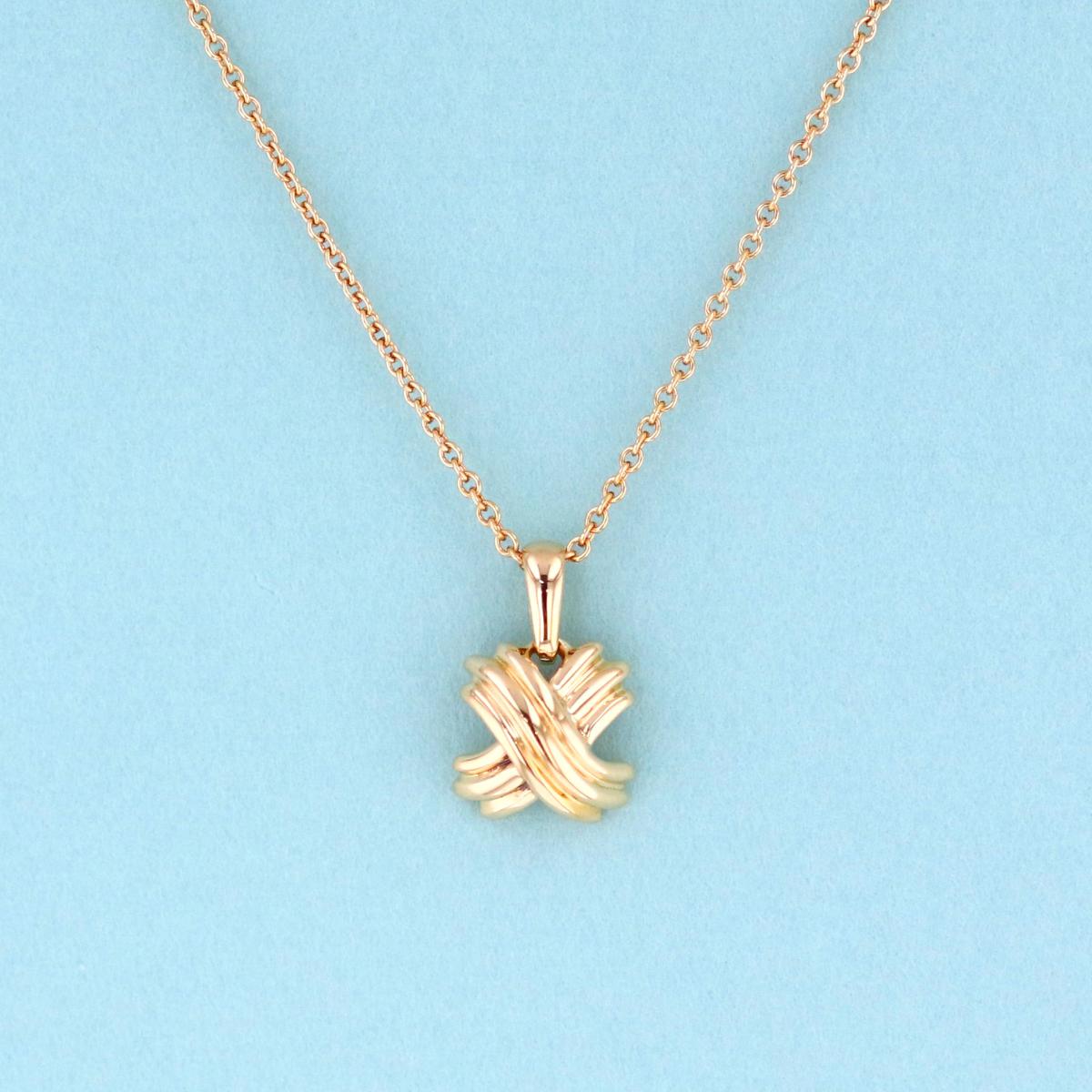 楽天市場】【美品】Tiffany&Co. ティファニー シグネチャークロス