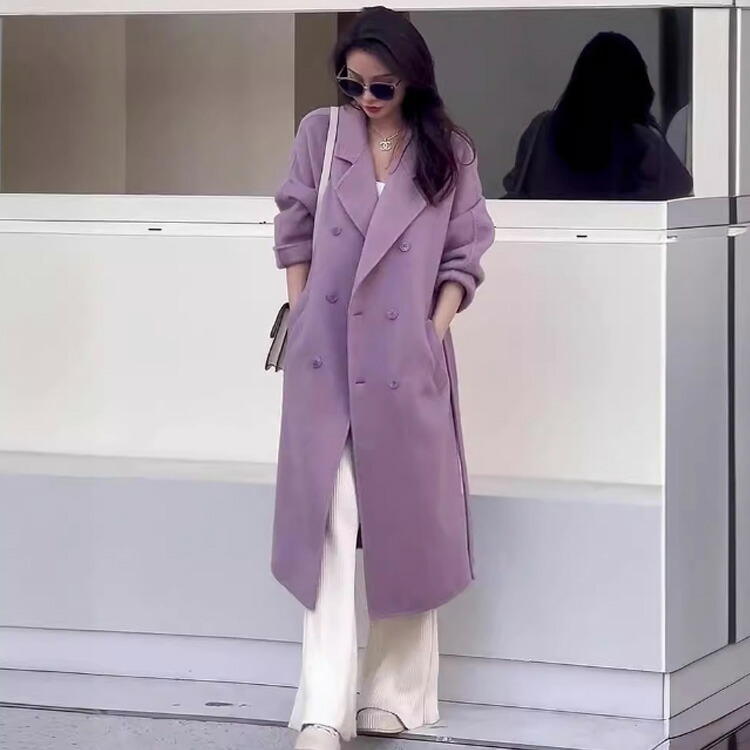 楽天市場】ロングコート フェイクウールコート ロングコート ロング