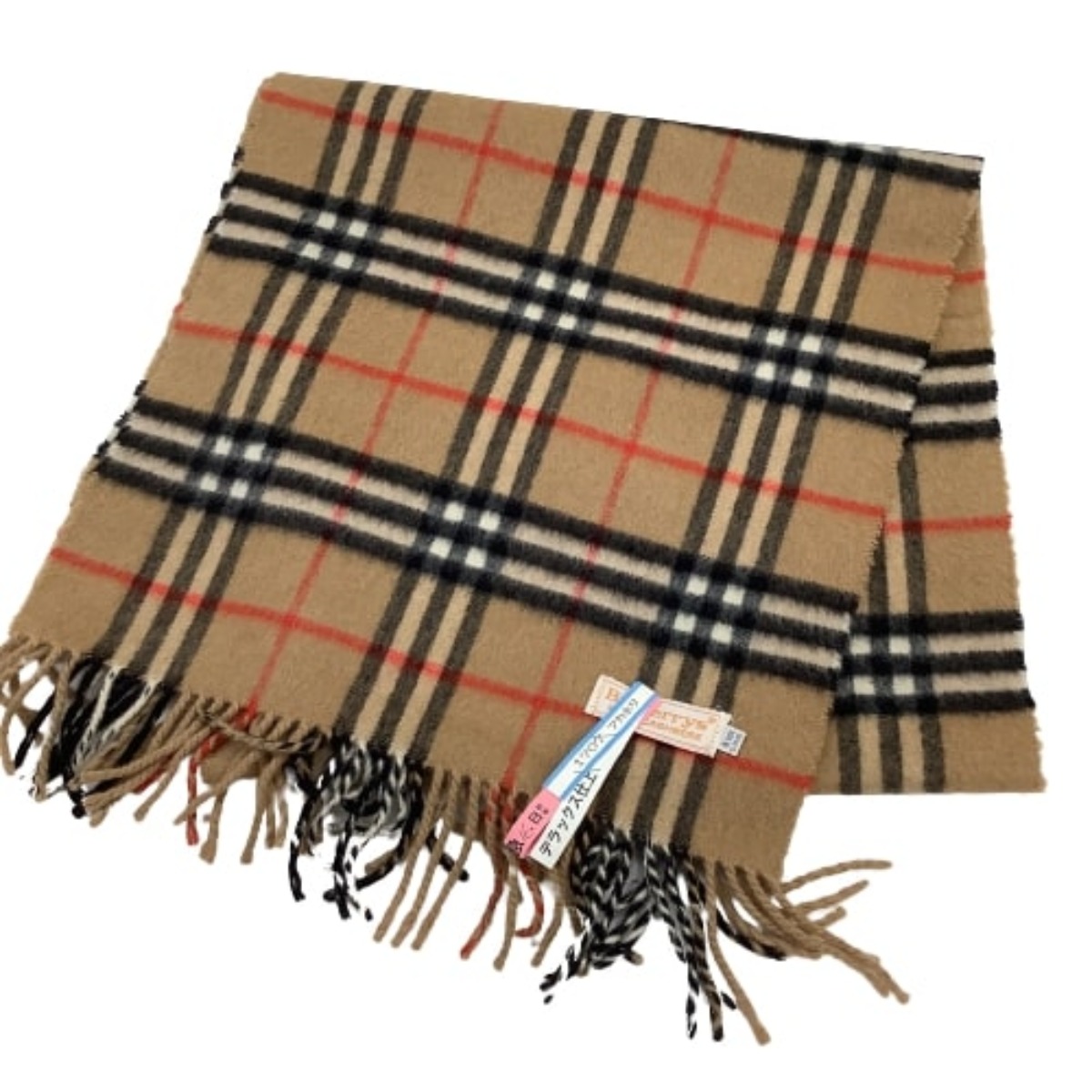 楽天市場】♪♪【中古】Burberrys バーバリーズ マフラー カシミヤ100