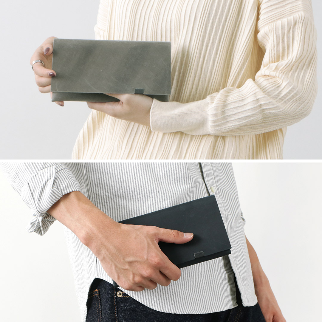 楽天市場】所作（しょさ） [B] ロングウォレット オイルヌバック