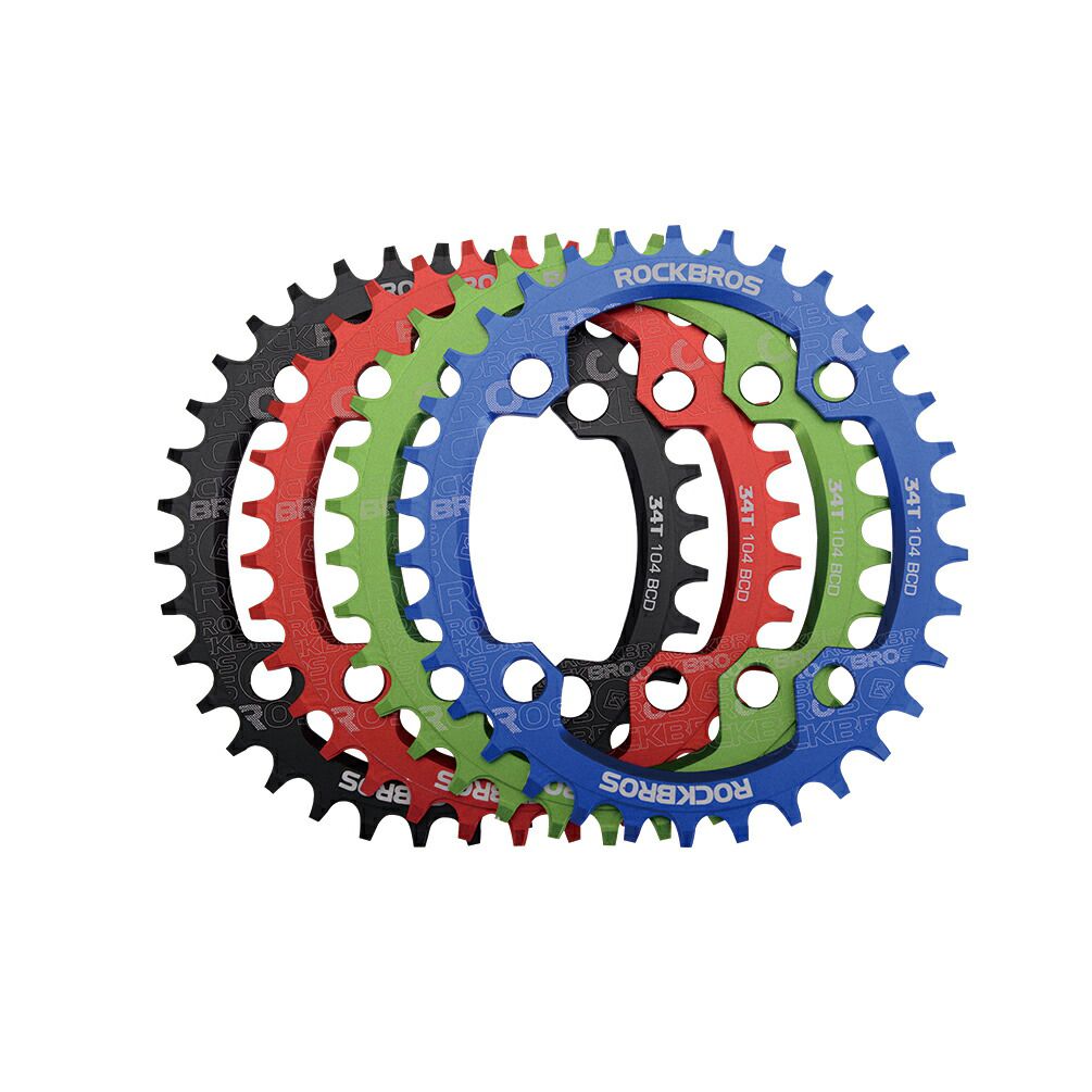 楽天市場】チェーンリング 【送料無料】 34T BCD104 アルミ製 オーバル