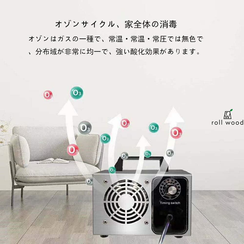 楽天市場】オゾン発生器 小型 業務用 オゾン脱臭器 家庭用 60分