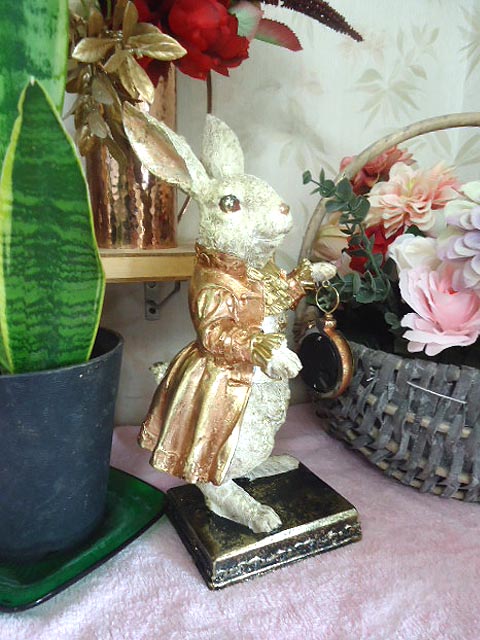 楽天市場】不思議の国のアリス 時計を持った白ウサギ執事 ラビット