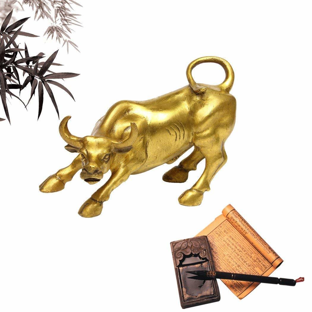 楽天市場】証券業界必携！ 幸運を呼ぶ 真ちゅう製（チャージング・ブル