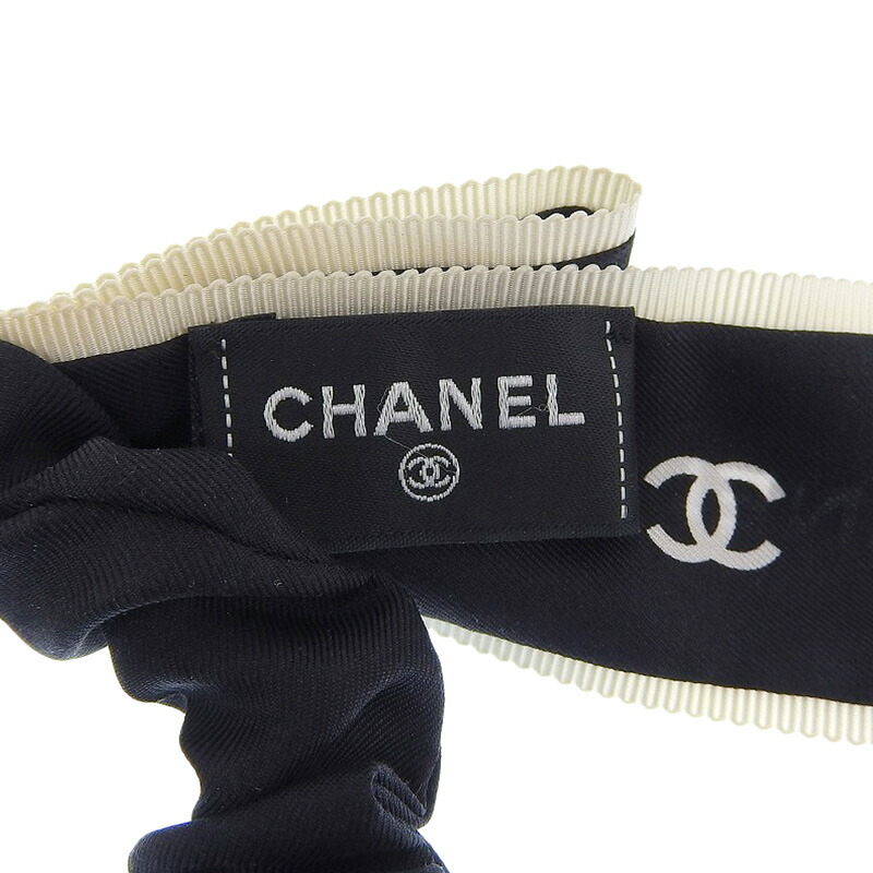 楽天市場】【中古】 シャネル CHANEL ヘアアクセサリー ヘアゴム
