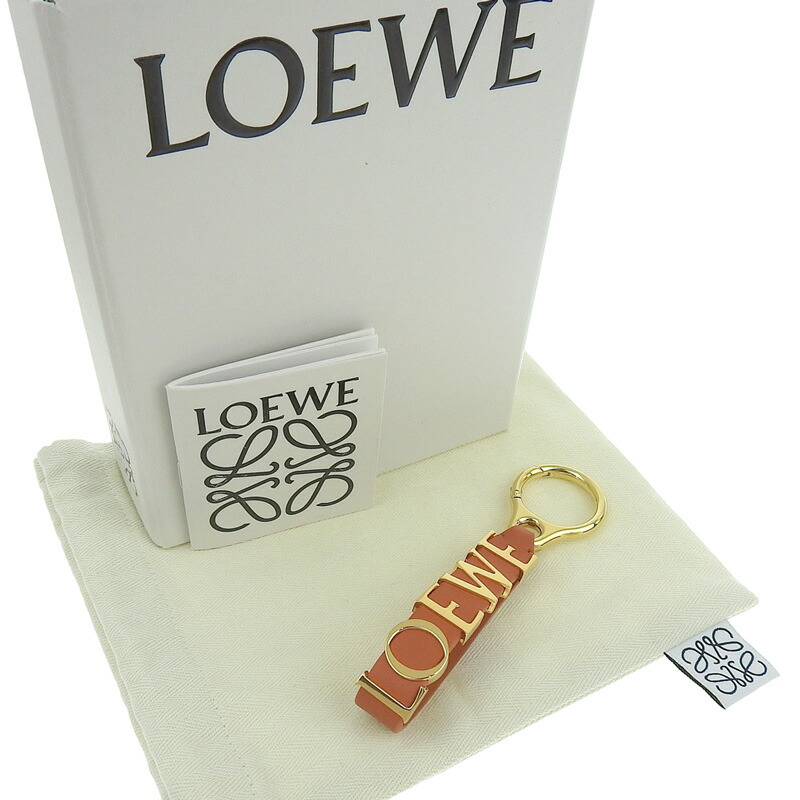 楽天市場】【中古】 ロエベ LOEWE ボールド チャーム キーリング