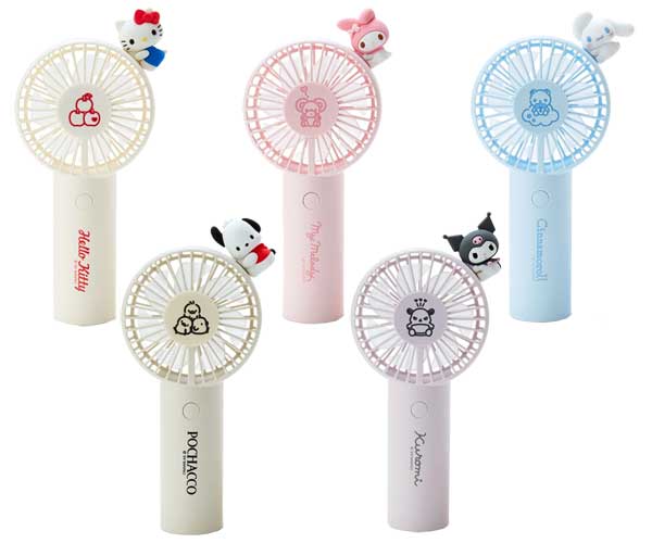 楽天市場】サンリオ 2WAY ハンディファン 携帯用 扇風機 ハローキティ