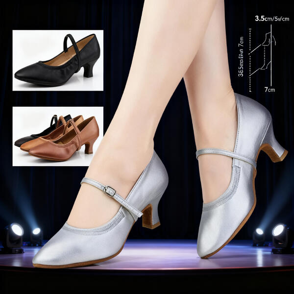 楽天市場】社交ダンス シューズ パンプス ダンスヒール ストラップ