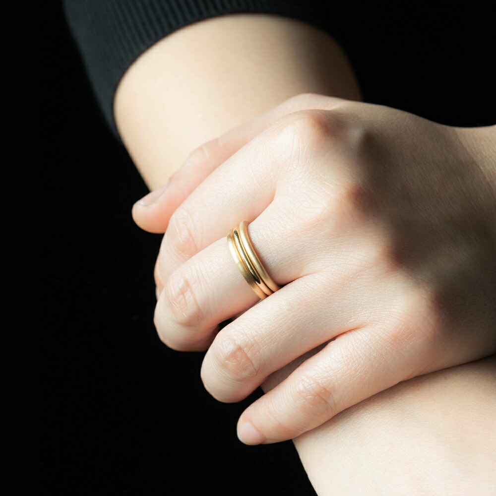 楽天市場】指輪 リング 18金 k18 18k ゴールド 2mm 細い 華奢 シンプル