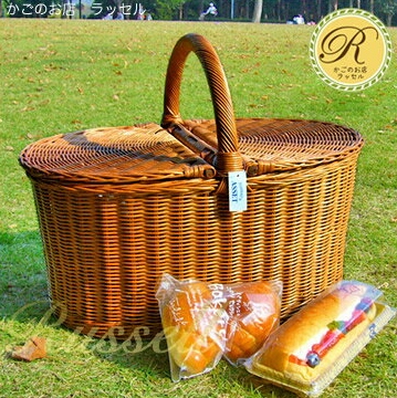 背負子 ラタン バスケット 小物入れ 骨董品 ビンテージバスケット